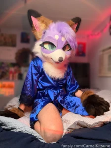 Kitsune boy trying to seduce you furry murrsuit murrsuiter softsuiter part 2