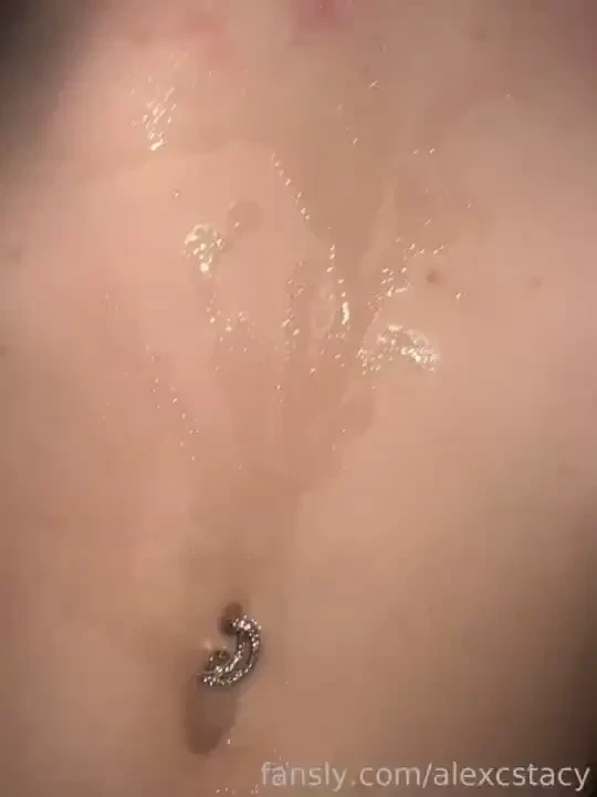 Now thats a lot of cum do you wish you were cumming all over my body part 5 