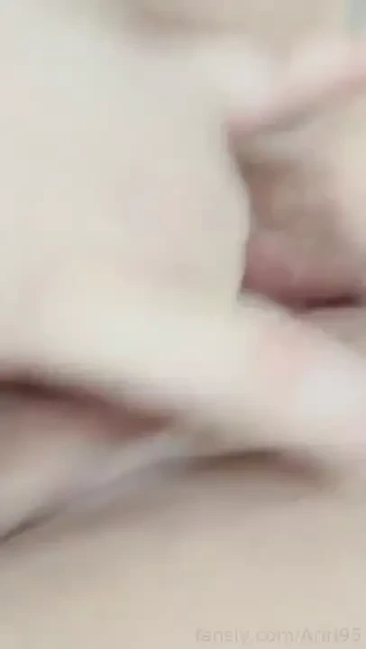 Playing a little masturbating moaning cumming part 1 