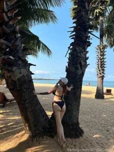 I wish we were together on this beach do you like sunbathing tank