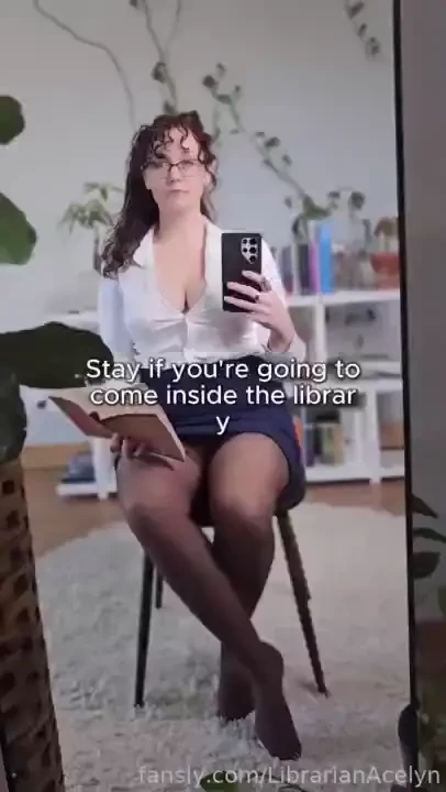 My nighttime attire come get a better look at it librarian stockings 