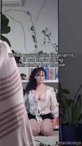 Did you see that coming would you expect it librarian naughtylibrarian