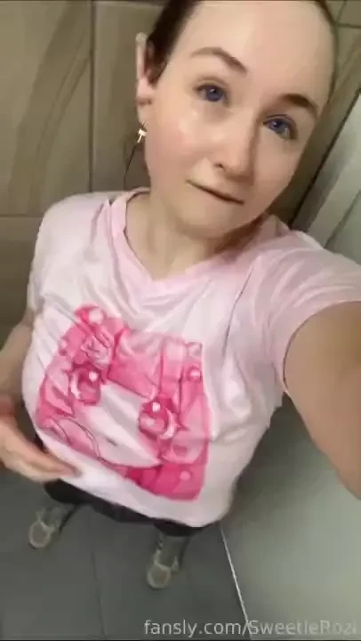 All sweaty men used to stare at me when my boobs were shaking on the 