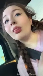Are cute girls with braids your type ahegao slavic brunette braids