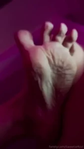 My wet little fingers get wrinkly so quickly after taking a bath bath part 1