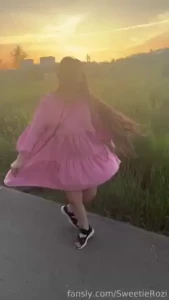 Will you take a walk with me at sunset 33 outdoor public cutie kawaii part 1