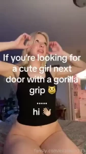 Hi i heard you were looking for me girlnextdoor cutegirl blonde naked