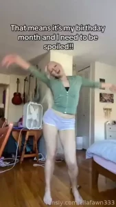 Yayyy it s my birthday month blonde girlnextdoor birthday cake sexy