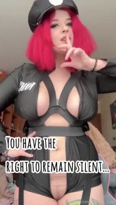 Are you ready tiktok roleplay curvy police chubby bigboobs facesitting