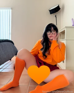 My naughty velma cosplay photo set will you help me find my glasses