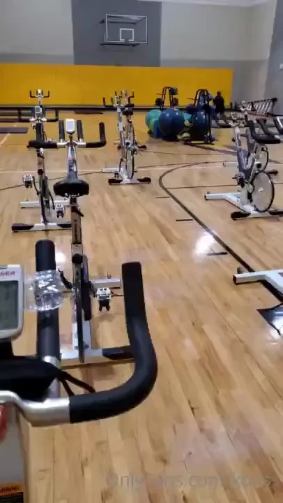 I went to the gym for the first time in ages and thought you might 