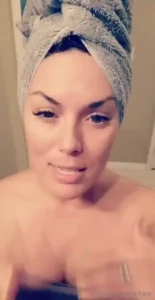 Much needed shower
