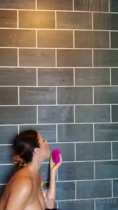 I enjoyed the shower so much on my little getaway that i had fun in it 