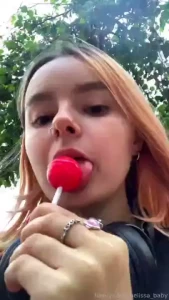 What are u thinking about video teasing fyp lolipop sucking petite alt