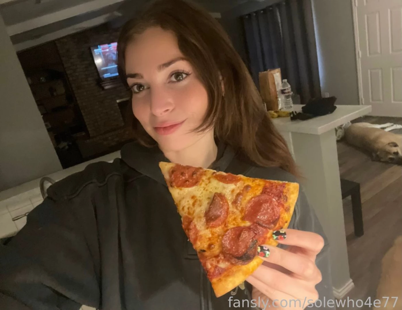 Before vs after dinner hehe 