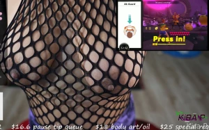 Chain cumming in fishnets vod tier 2 access or keep for 10 5 for tier