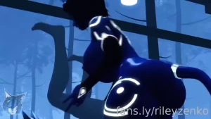 Wandering in the woods at night got me absolutely fucked by
