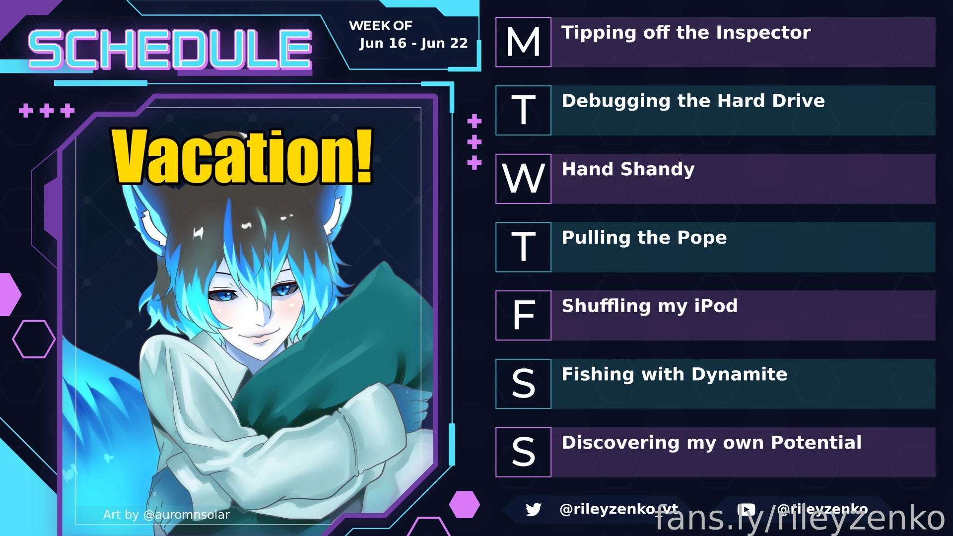 Streamschedule_2025jun16 i m on vacation this week until the 25th if 