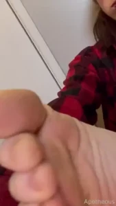 From shoe to barefoot the foot musk got me in the mood so i had sm fun part 14