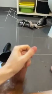 From shoe to barefoot the foot musk got me in the mood so i had sm fun part 15