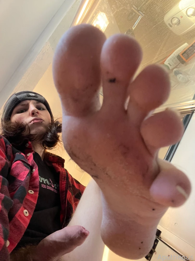 From shoe to barefoot the foot musk got me in the mood so i had sm fun part 9 