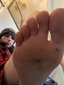 From shoe to barefoot the foot musk got me in the mood so i had sm fun part 6