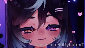 I tried to cum for chat but was too nervous fuck vtuber asmr