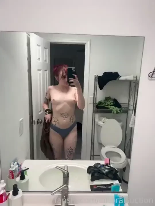 Gm abt to hop in the shower lt 3 nudeselfie smallboobs inked egirl part 1 