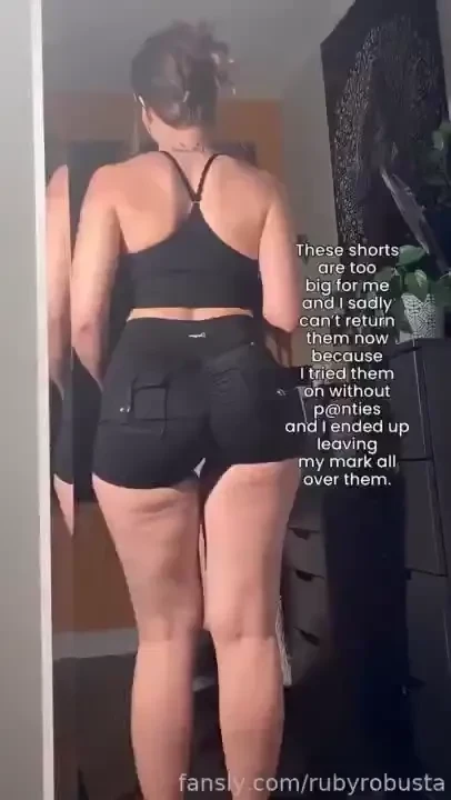 Eat my shorts thighs thickthighs curvy cellulite thick slimthick 