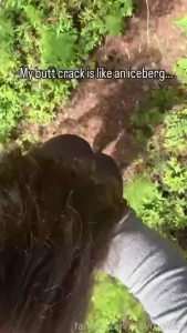 A little dad joke for you outdoors public ass walking bigass cute