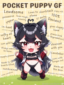 Updated service puppy menu certified good girl at your service be sure