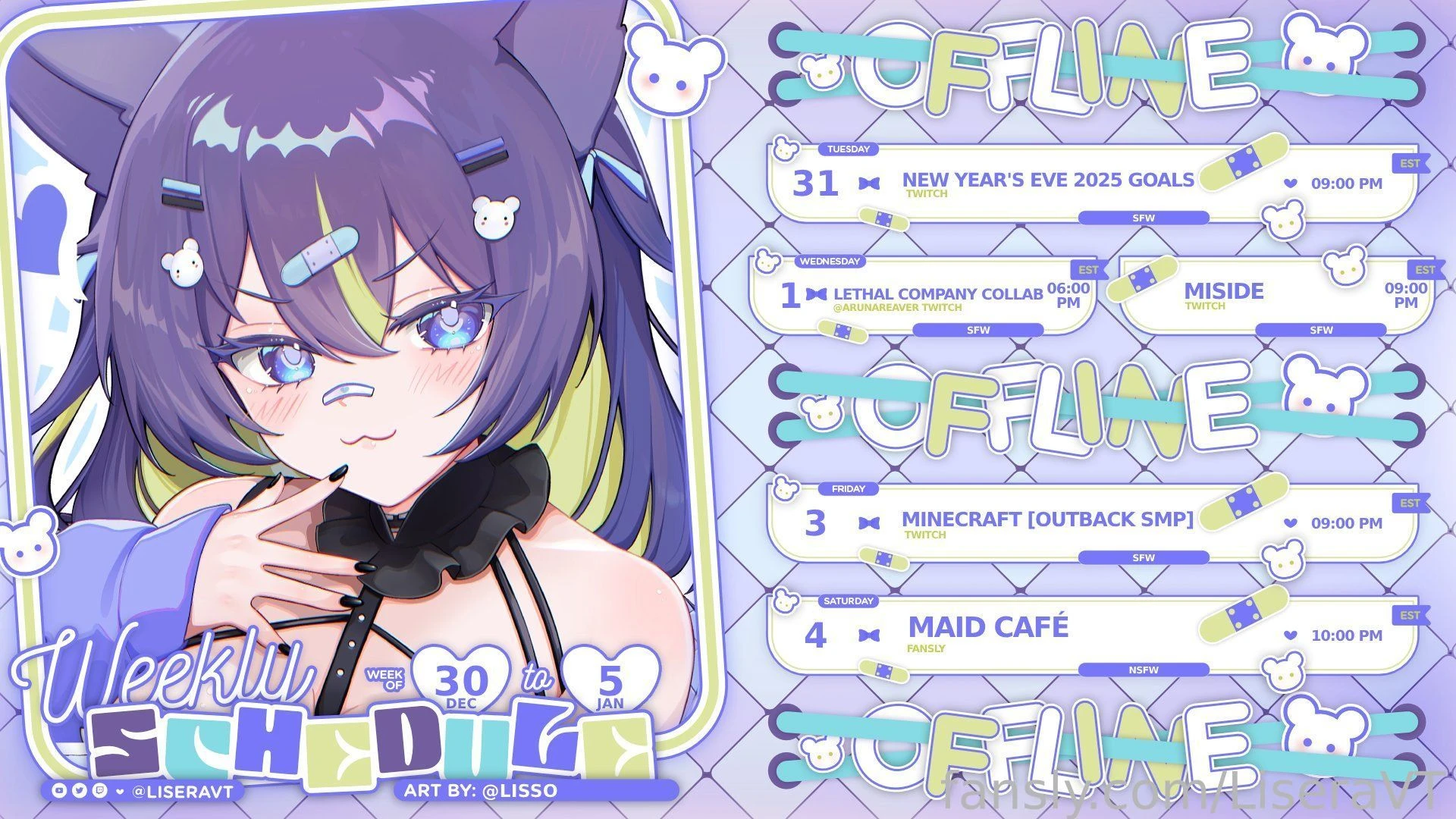 This weeks schedule lets celebrate the new year together new year s 