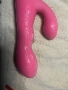 Aftermath photo from tonights stream did this pupslut make a good mess