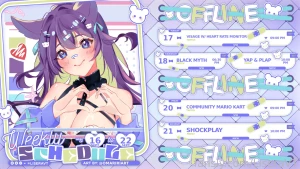 This weeks schedule for twitch i decided to finally play a horror game