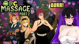 Finishing off orc massage together aurr stream at 5pm aest 30th 1am