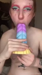 My longest video yet 10 minutes of sucking and fucking my fave dildo
