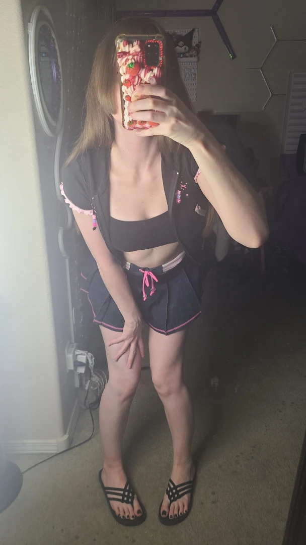 Took some cute pics in my new sandals part 5 