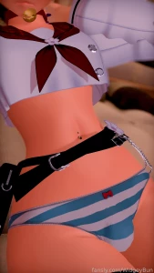 Bunny bulge vtuber femboy bulge panties anime hentai lewdtuber