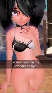 Someone stole my bottoms oh no what is a bun to do --- vr beach trans