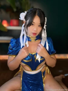 Felt very inspired to shoot a naughty chun-li set after cosplaying her part 10