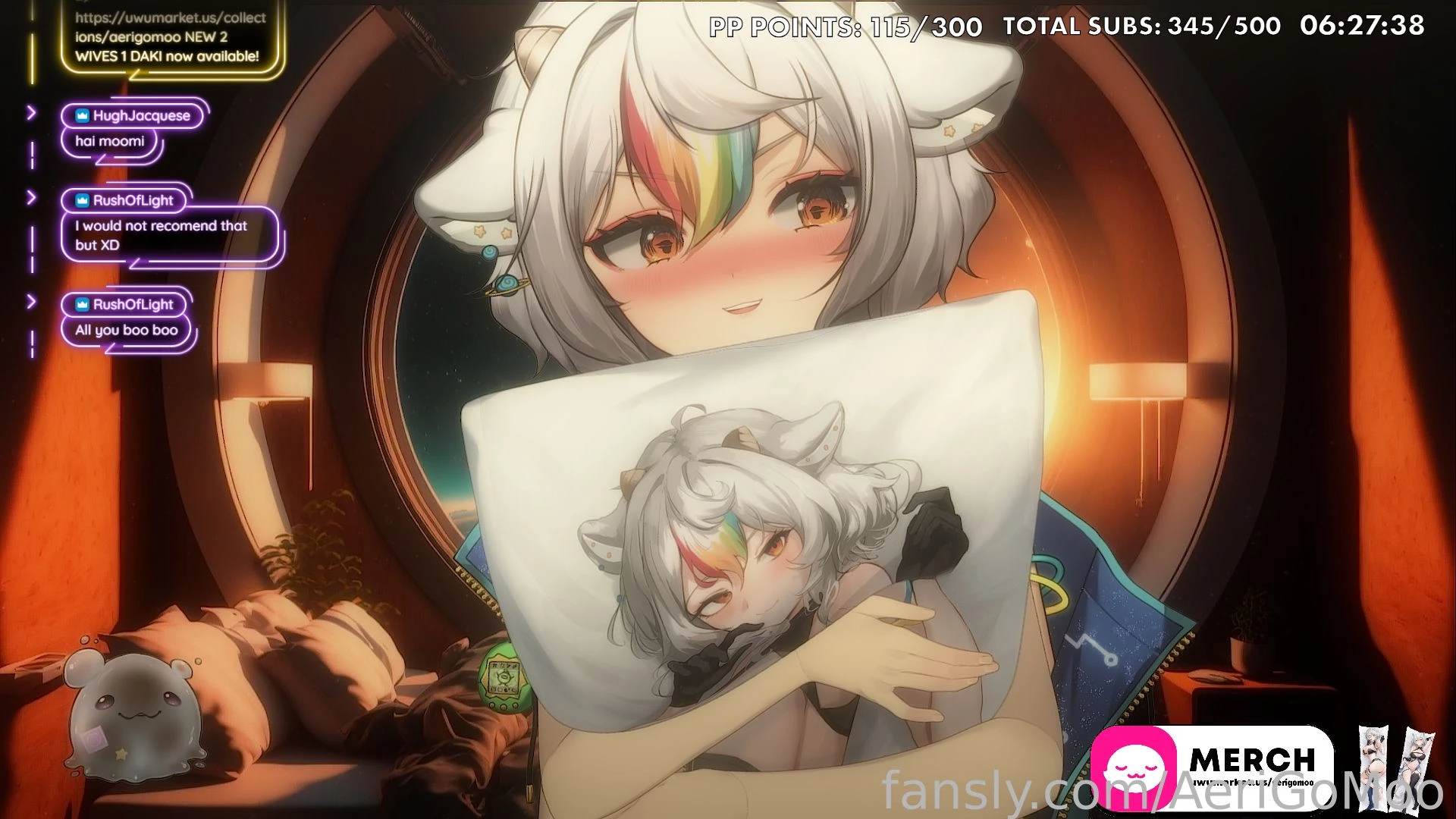 Live debut daki giveaway http twitch tv aerigomoo fyp lewdtuber vtuber 