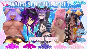 It s time for the next waifu slumber party podcast next week the 1st