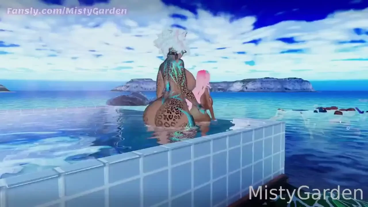 Bimbo week day 1 sombra_vr came to my home today and gave me a filling 