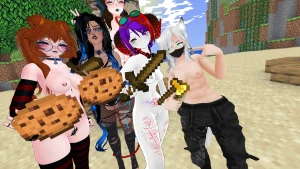 Minecraft hunger games in vr but lewd live ft kabbiepatty pocketsyou