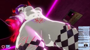 Fucking my ass with the fuck machine came twice from riding a dildo part 1