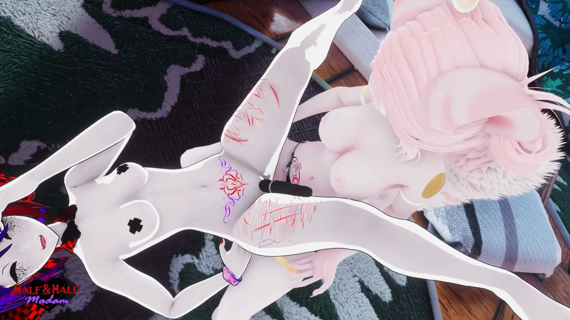 Getting pegged by luckycatkira we were still horny after our stream part 2 