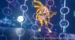 Still that about showing my kemono golden tiger dragon where i was