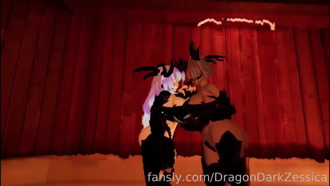 Dragon sisters teach each other teen zessico and zessica 