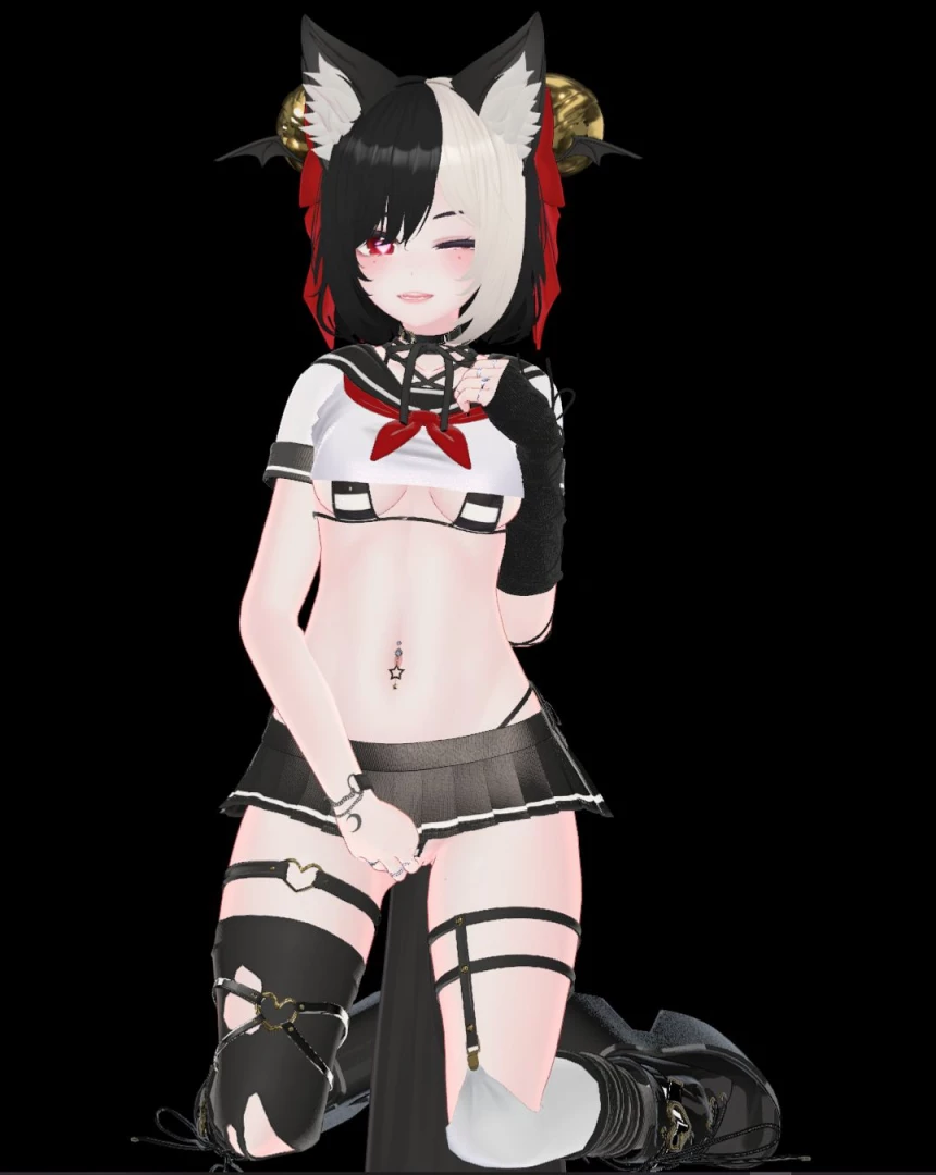 Fyp vtuber shy submissive brat lewdtuber 