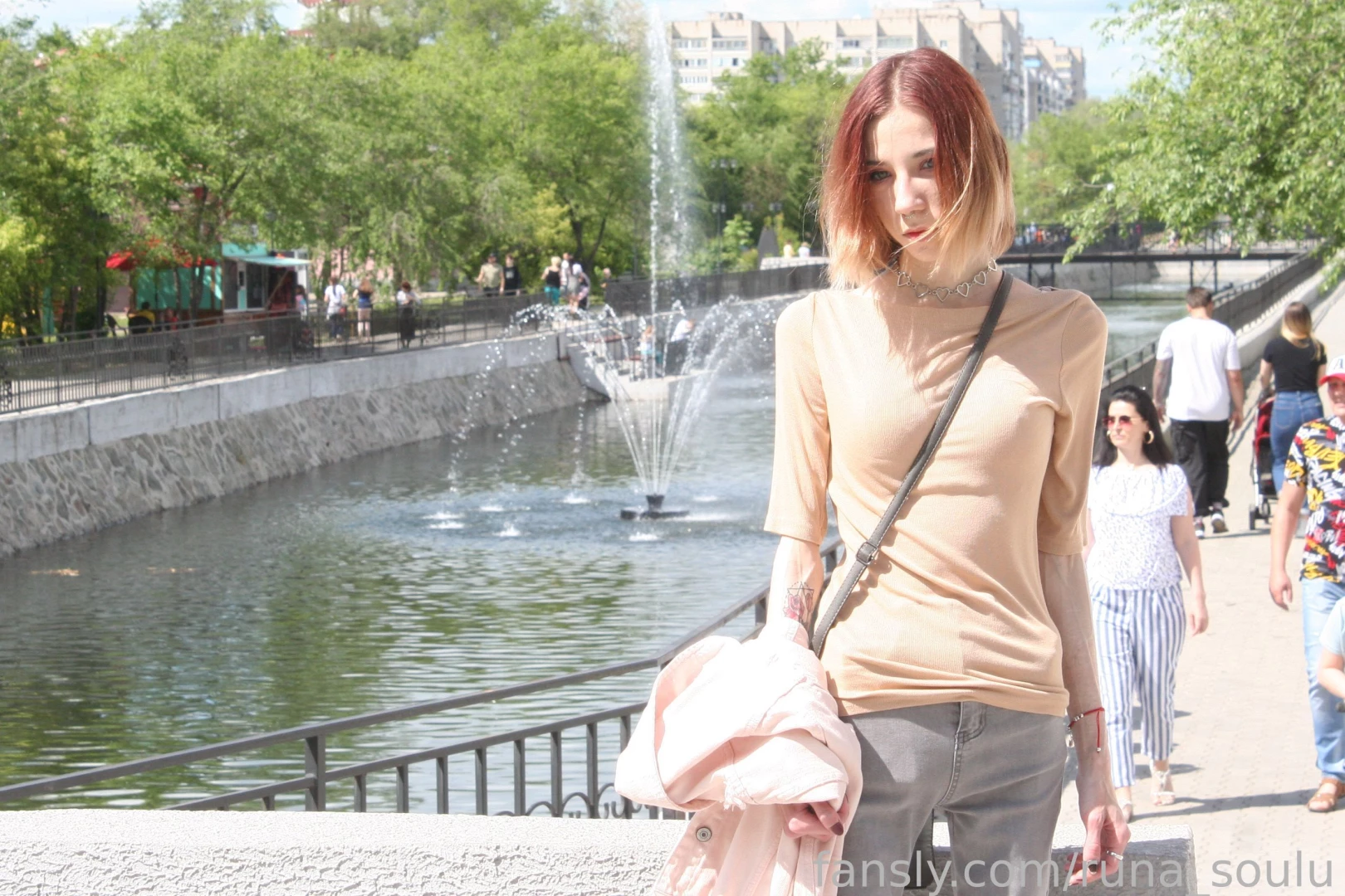 Summer walk in the park sfw 4k 18 19 bra panties teens 18 runa_soulu part 6 